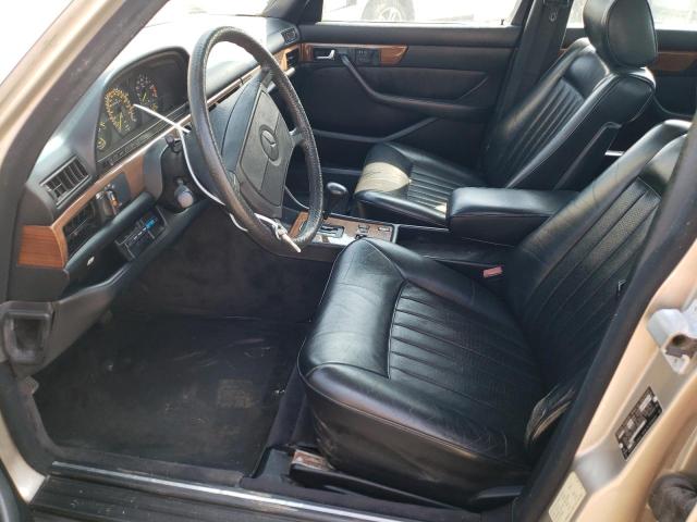 WDBCA35D2GA246302 - 1986 MERCEDES-BENZ 420 SEL GOLD photo 7