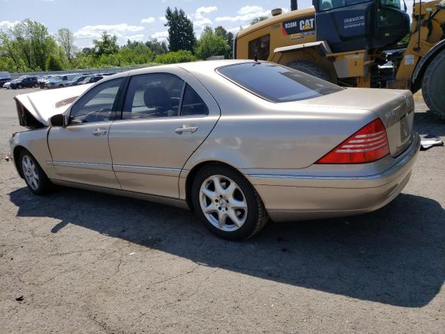 WDBNG83J85A457790 - 2005 MERCEDES-BENZ S 430 4MATIC GOLD photo 2