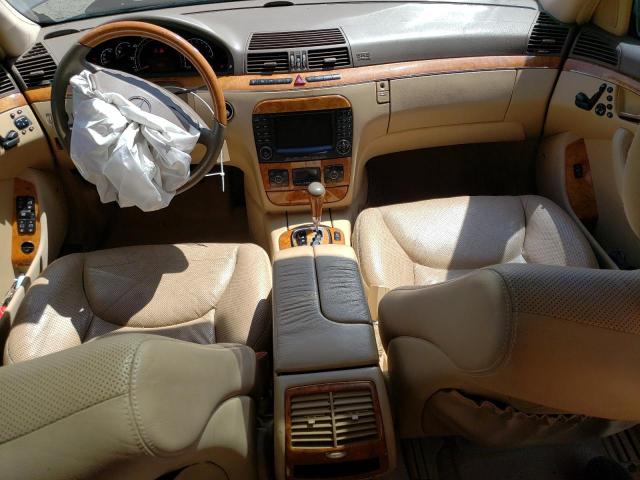 WDBNG83J85A457790 - 2005 MERCEDES-BENZ S 430 4MATIC GOLD photo 8