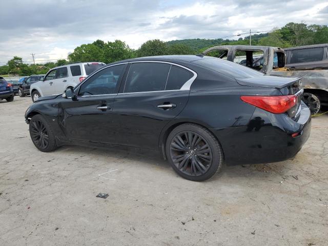 JN1BV7AR3EM687493 - 2014 INFINITI Q50 BASE Negro foto 2