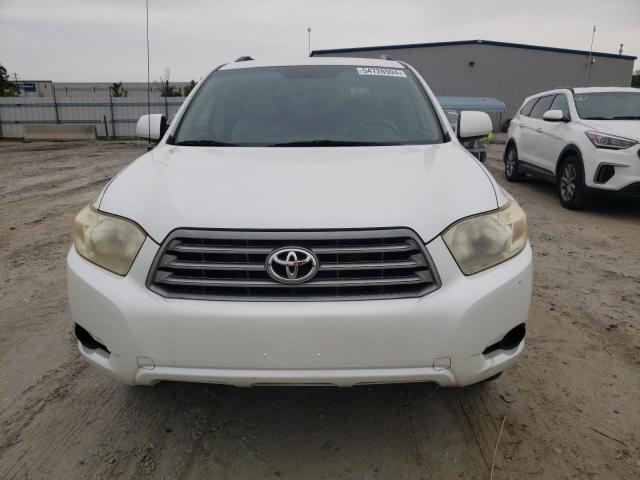 JTEDA41A892002945 - 2009 TOYOTA HIGHLANDER WHITE photo 5