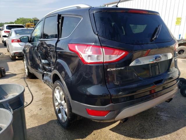 1FMCU0J92EUB86473 - 2014 FORD ESCAPE TITANIUM BLACK photo 2