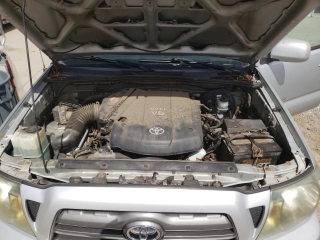 3TMJU62N89M088939 - 2009 TOYOTA TACOMA DOUBLE CAB PRERUNNER SILVER photo 11