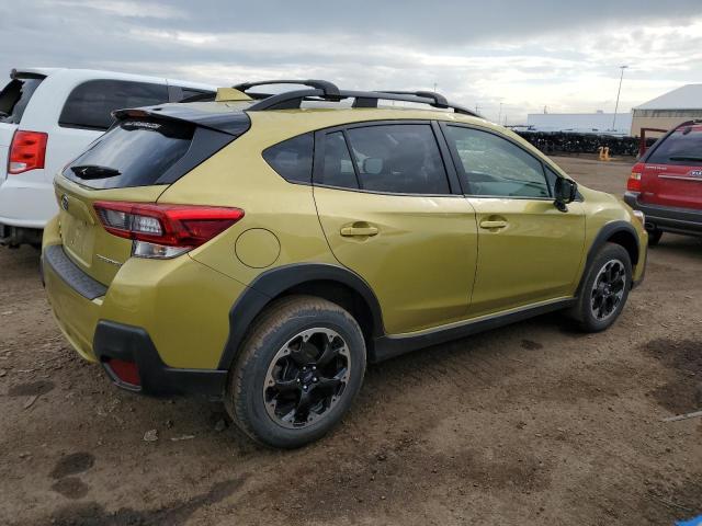 JF2GTAPCXNH206027 - 2022 SUBARU CROSSTREK PREMIUM GREEN photo 3