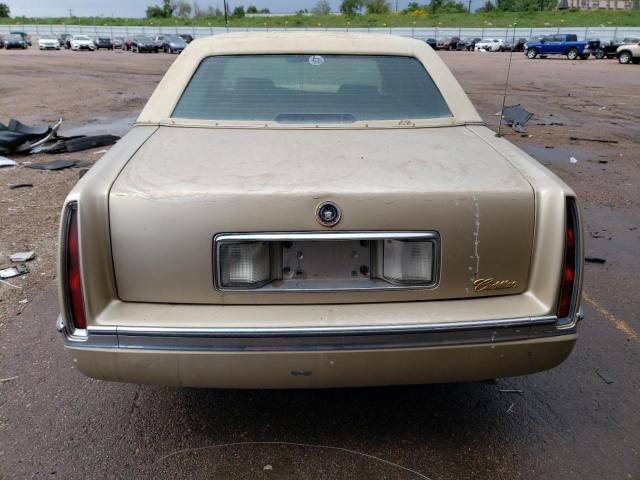 1G6KD52B8RU271874 - 1994 CADILLAC DEVILLE GOLD photo 6