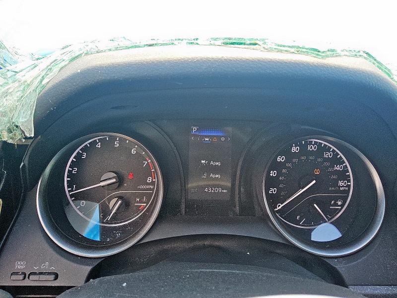 4T1G11AK4RU219451 - 2024 TOYOTA CAMRY SE NIGHT SHADE WHITE photo 9