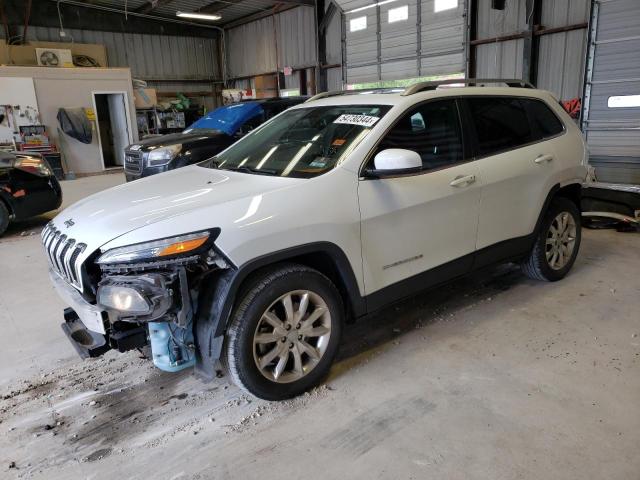 1C4PJMDS4FW757990 - 2015 JEEP CHEROKEE LIMITED WHITE photo 1