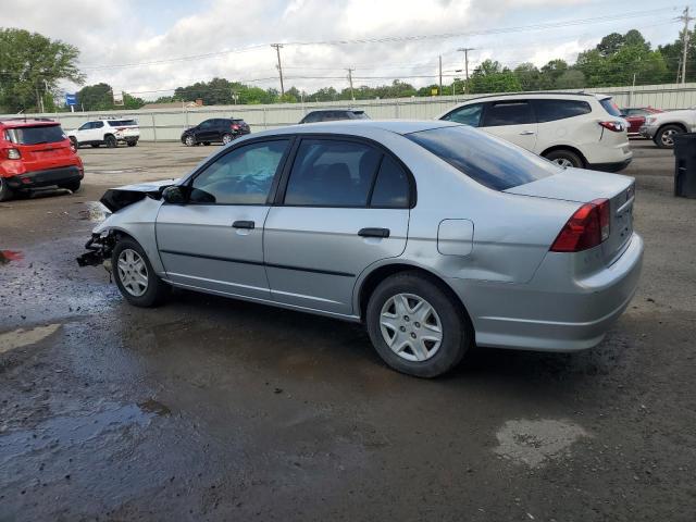 2HGES16374H560964 - 2004 HONDA CIVIC DX VP Արծաթագույն լուսանկար 2