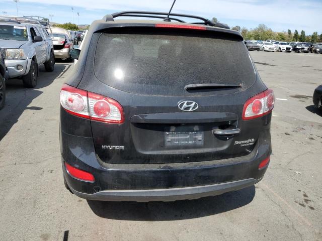 5XYZKDAG9BG027943 - 2011 HYUNDAI SANTA FE LIMITED BLACK photo 6