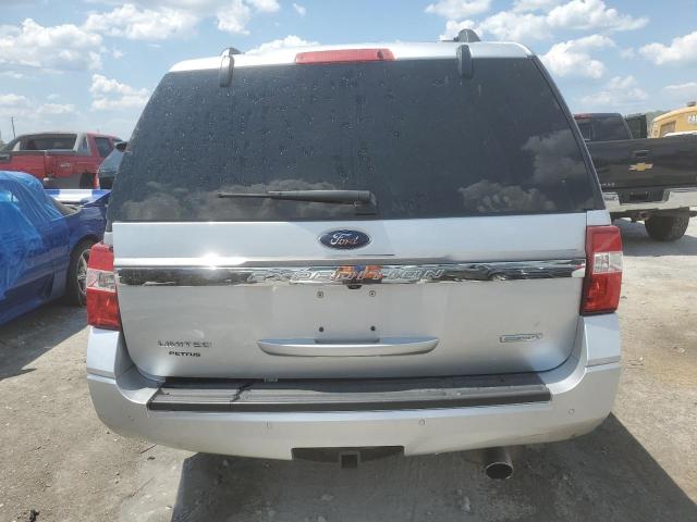 1FMJU2AT0HEA25617 - 2017 FORD EXPEDITION LIMITED SILVER photo 6