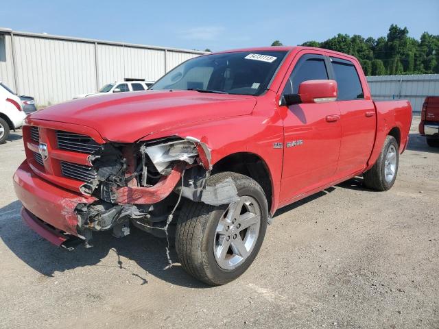 1D7RB1CT8AS231138 - 2010 DODGE RAM 1500 RED photo 1
