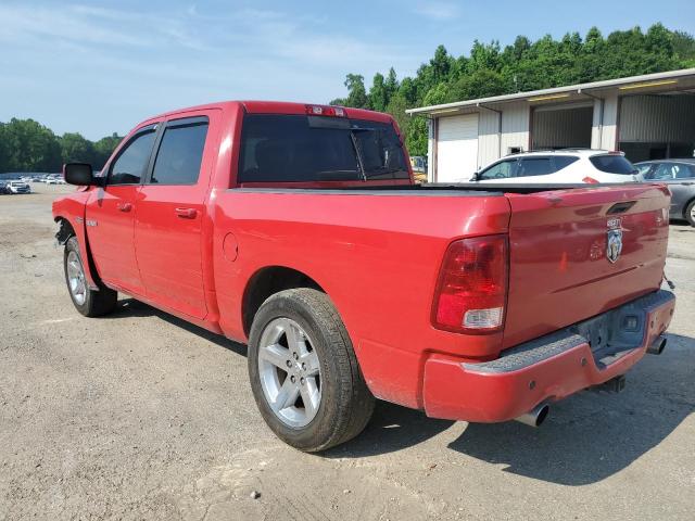 1D7RB1CT8AS231138 - 2010 DODGE RAM 1500 RED photo 2