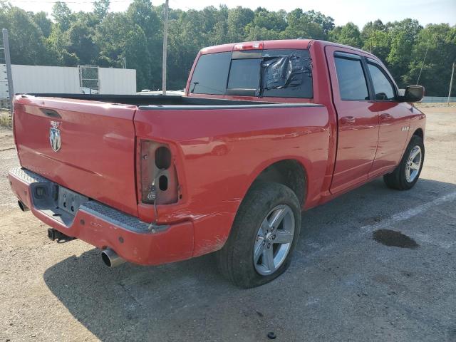 1D7RB1CT8AS231138 - 2010 DODGE RAM 1500 RED photo 3