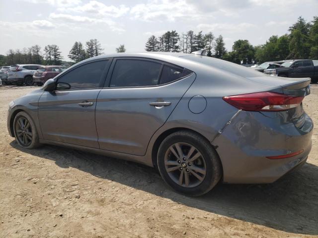 5NPD84LF9JH267742 - 2018 HYUNDAI ELANTRA SEL GRAY photo 2