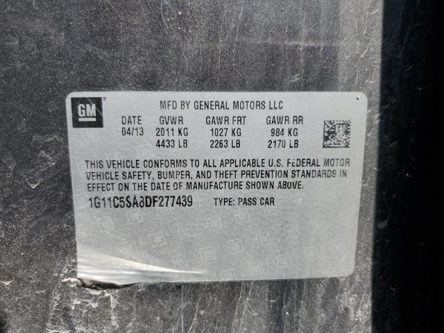 1G11C5SA8DF277439 - 2013 CHEVROLET MALIBU 1LT 棕色 照片 12