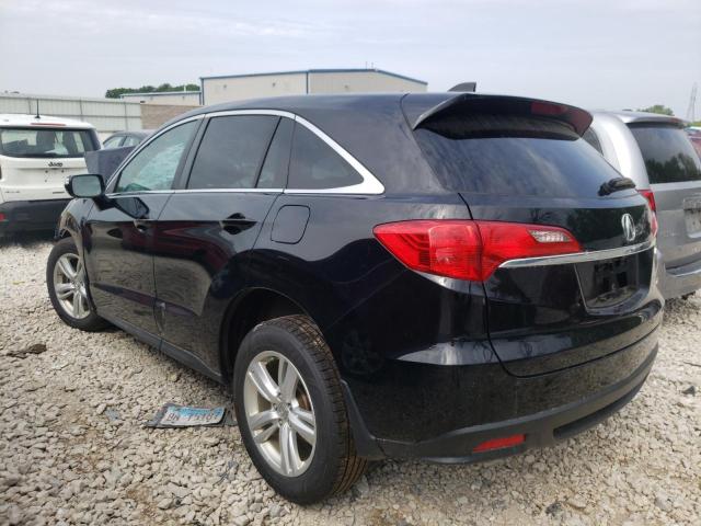 5J8TB4H32DL020348 - 2013 ACURA RDX BLACK photo 2