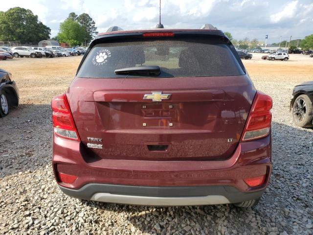 3GNCJLSB5HL142571 - 2017 CHEVROLET TRAX 1LT BURGUNDY photo 6