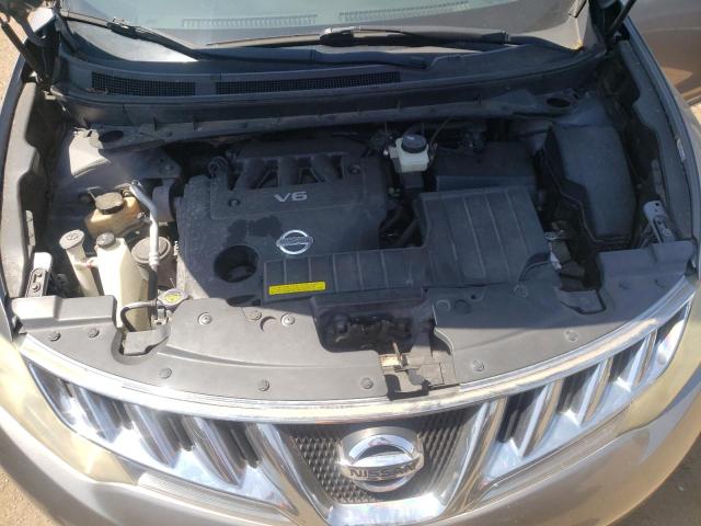 JN8AZ18W99W155797 - 2009 NISSAN MURANO S GRAY photo 11