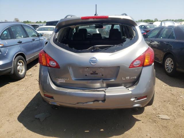 JN8AZ18W99W155797 - 2009 NISSAN MURANO S GRAY photo 6