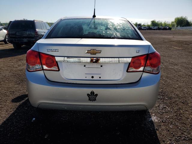 1G1PF5S98B7291131 - 2011 CHEVROLET CRUZE LT SILVER photo 6