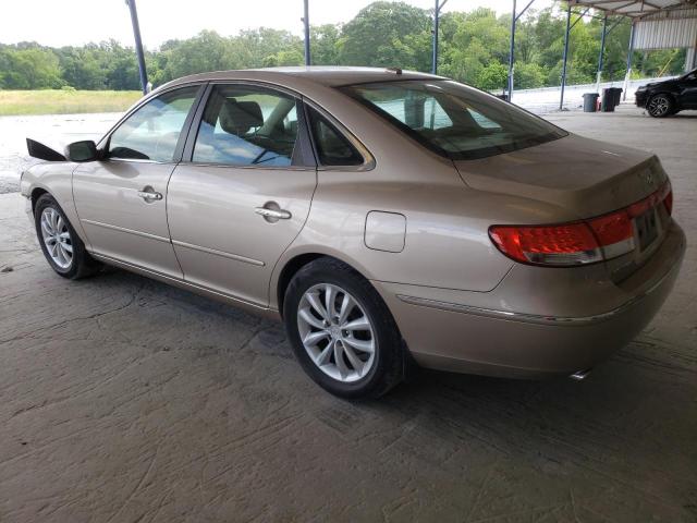 KMHFC46F57A211733 - 2007 HYUNDAI AZERA SE BEIGE photo 2