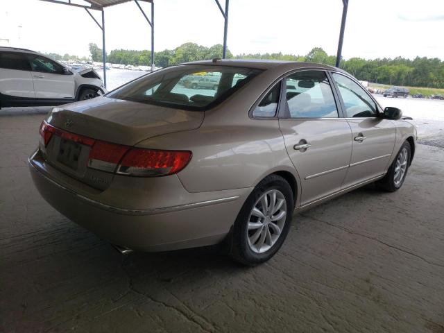 KMHFC46F57A211733 - 2007 HYUNDAI AZERA SE BEIGE photo 3