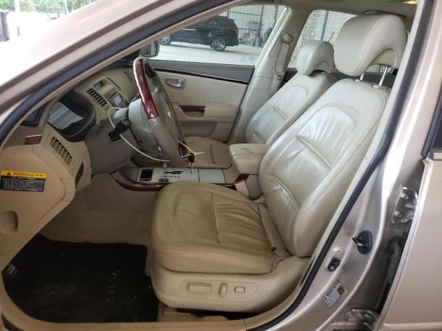 KMHFC46F57A211733 - 2007 HYUNDAI AZERA SE BEIGE photo 7