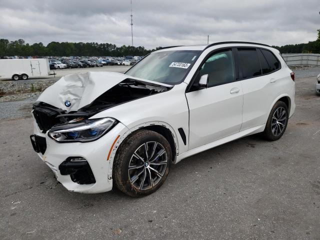 5UXCR6C07L9C40505 - 2020 BMW X5 XDRIVE40I WHITE photo 1