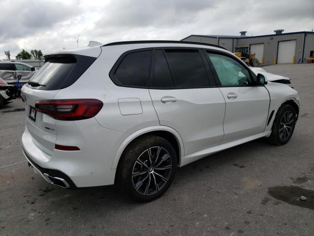 5UXCR6C07L9C40505 - 2020 BMW X5 XDRIVE40I WHITE photo 3