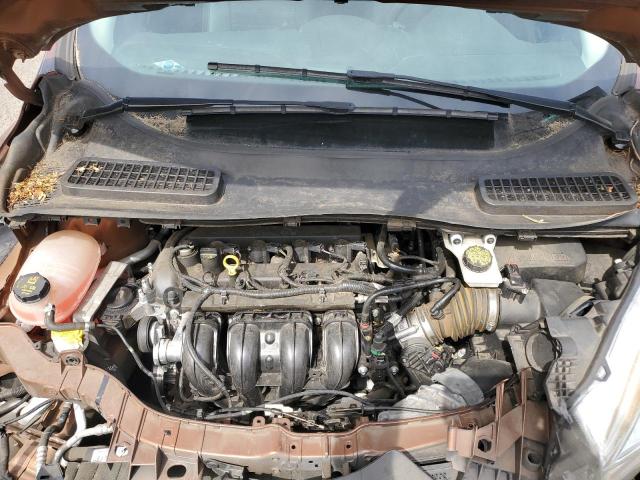 1FMCU0F74HUC35135 - 2017 FORD ESCAPE S BROWN photo 11