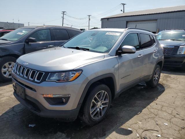 3C4NJDBB9JT280949 - 2018 JEEP COMPASS LATITUDE GRAY photo 1