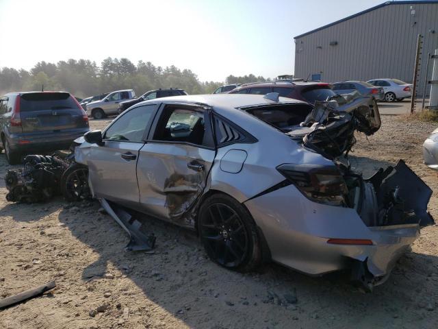 2HGFE2F50NH552869 - 2022 HONDA CIVIC SPORT 银色 照片 2