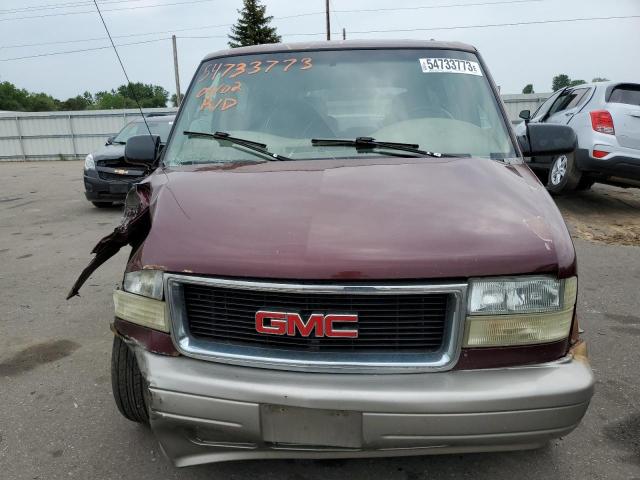 1GKEL19XX3B507780 - 2003 GMC SAFARI XT MAROON photo 5