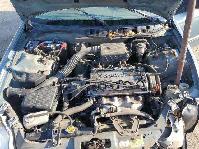 2HGEJ6610YH578193 - 2000 HONDA CIVIC BASE BLUE photo 11