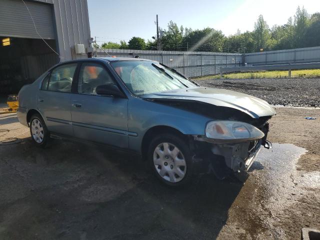 2HGEJ6610YH578193 - 2000 HONDA CIVIC BASE BLUE photo 4