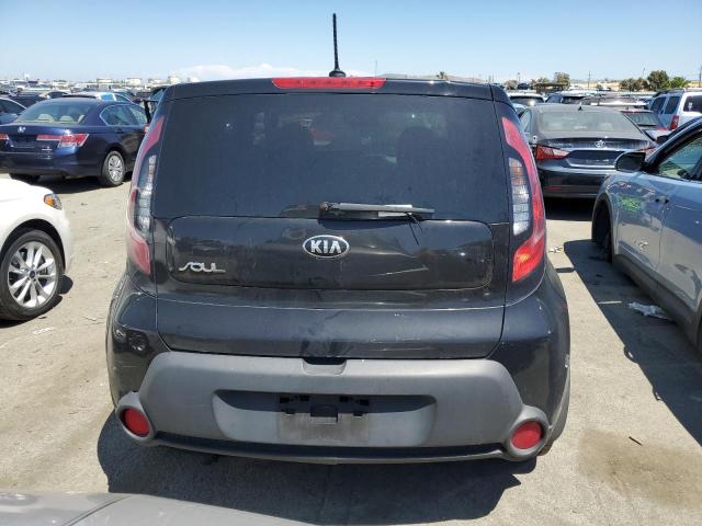 KNDJN2A24F7760868 - 2015 KIA SOUL BLACK photo 6