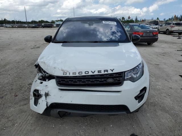 SALCR2RX0JH766983 - 2018 LAND ROVER DISCOVERY HSE WHITE photo 5