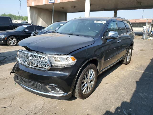 1C4RDJEG2FC874493 - 2015 DODGE DURANGO CITADEL BLACK photo 1