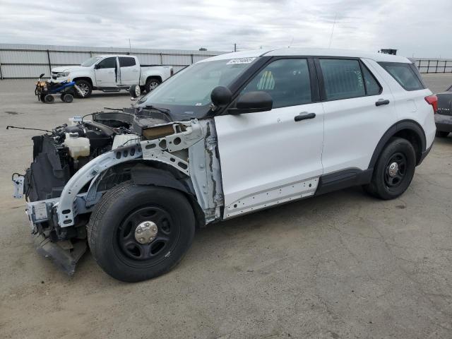 1FM5K8AB3LGA55712 - 2020 FORD EXPLORER POLICE INTERCEPTOR თეთრი ფოტო 1