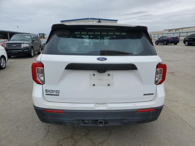 1FM5K8AB3LGA55712 - 2020 FORD EXPLORER POLICE INTERCEPTOR თეთრი ფოტო 6