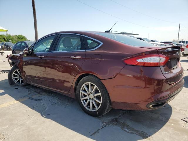 3FA6P0K9XFR204983 - 2015 FORD FUSION TITANIUM BROWN photo 2