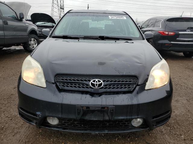 2T1KR32E74C201317 - 2004 TOYOTA COROLLA MA XR BLACK photo 5