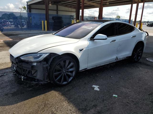 5YJSA1E21HF229936 - 2017 TESLA MODEL S 白色 照片 1