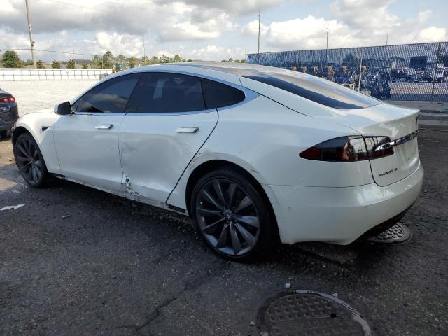 5YJSA1E21HF229936 - 2017 TESLA MODEL S 白色 照片 2