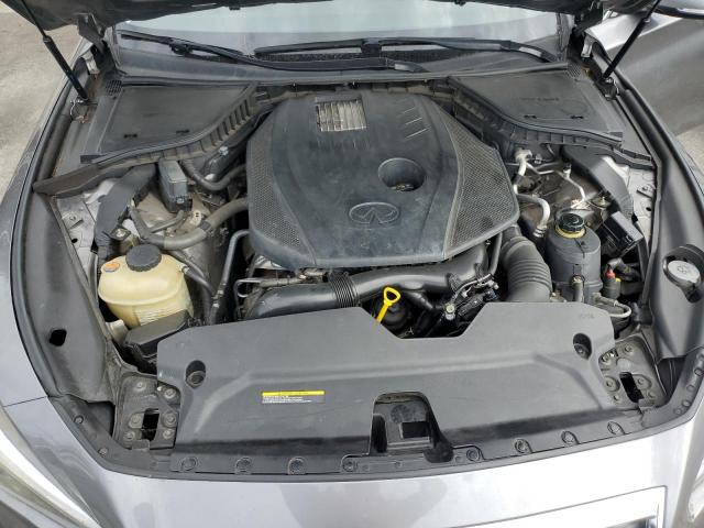 JN1CV7AP6HM642166 - 2017 INFINITI Q50 BASE ნაცრისფერი ფოტო 11