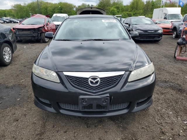 1YVHP80D745N85999 - 2004 MAZDA 6 S BLACK photo 5