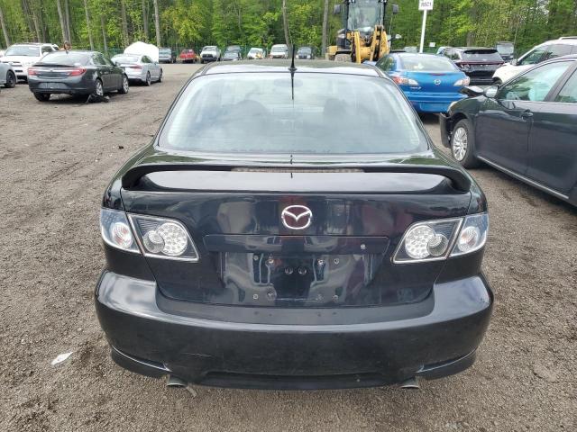 1YVHP80D745N85999 - 2004 MAZDA 6 S BLACK photo 6