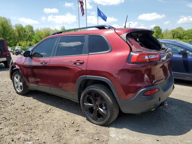1C4PJLCBXJD620195 - 2018 JEEP CHEROKEE LATITUDE 勃艮第红 照片 2