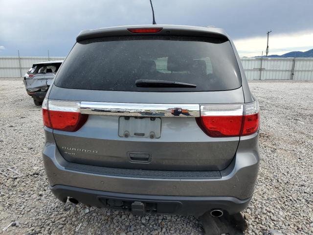 1C4SDJETXCC286383 - 2012 DODGE DURANGO CITADEL GRAY photo 6