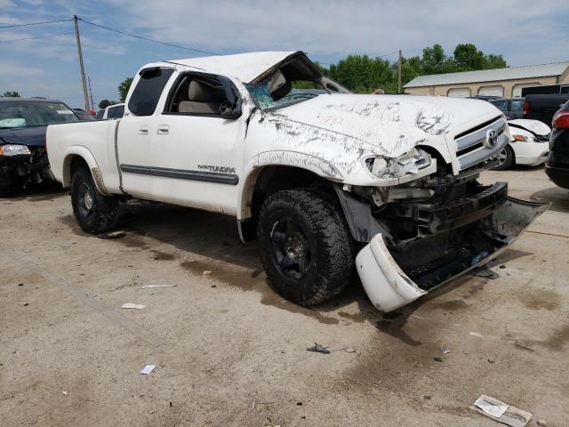 5TBRU34175S443808 - 2005 TOYOTA TUNDRA ACCESS CAB SR5 WHITE photo 4